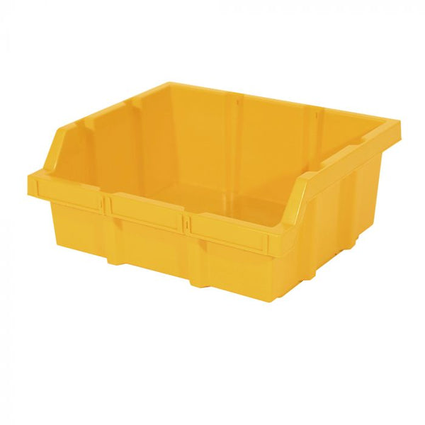 Seville Classics XL Yellow Bins For Commercial Bin Rack (2-Pack) Bin Rack Parts