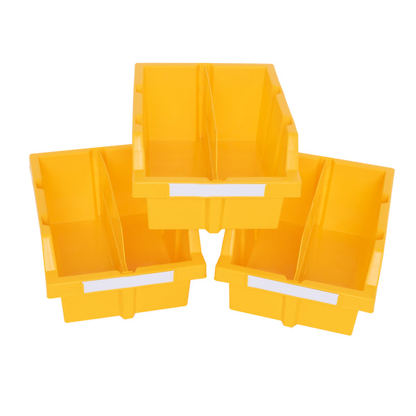 Seville Classics Yellow Bin Rack Dividers For Commercial Bin Rack (6-Pack) Bin Rack Parts