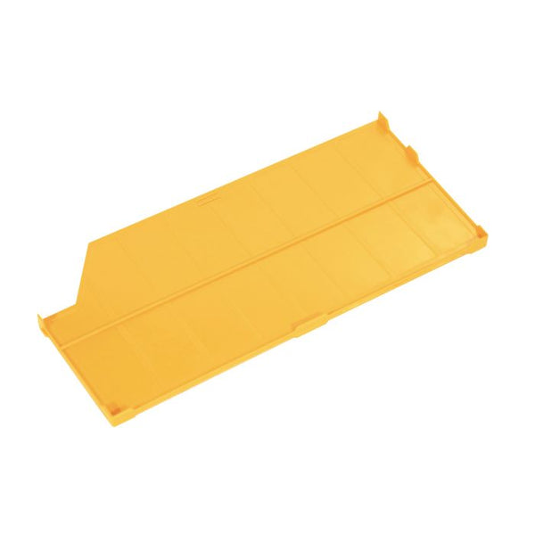 seville classics Yellow Bin Rack Dividers for Commercial Bin Rack (6-Pack) Bin Rack Parts