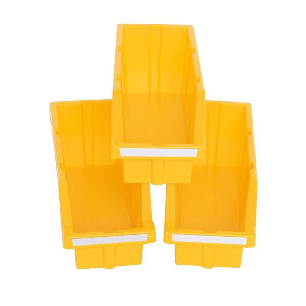Seville Classics Yellow Bins Or Dividers For Commercial Bin Rack Bin Rack Parts