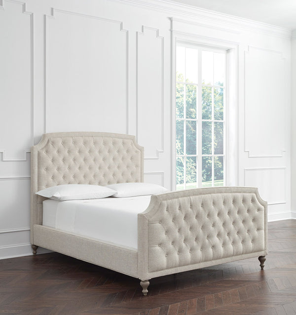 Sferra Ashville Upholstered Bed With Footboard BED FRAME