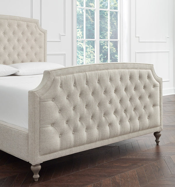 Sferra Ashville Upholstered Bed With Footboard BED FRAME