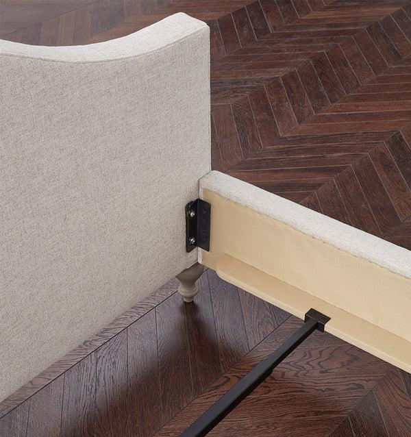 Sferra Charlotte Upholstered Bed With Footboard BED FRAME