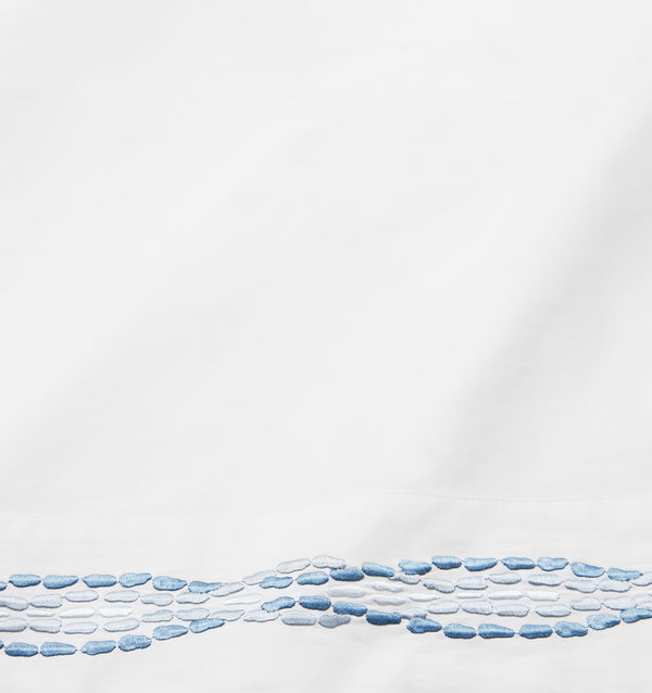 Sferra Cobblestones Embroidered Duvet Cover BEDDING