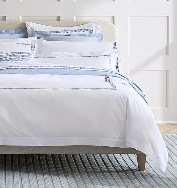 sferra Cobblestones Embroidered Duvet Cover BEDDING