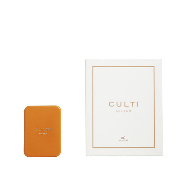 sferra CULTI MILANO Car Diffuser Orange Leather - Thé FRAGRANCES