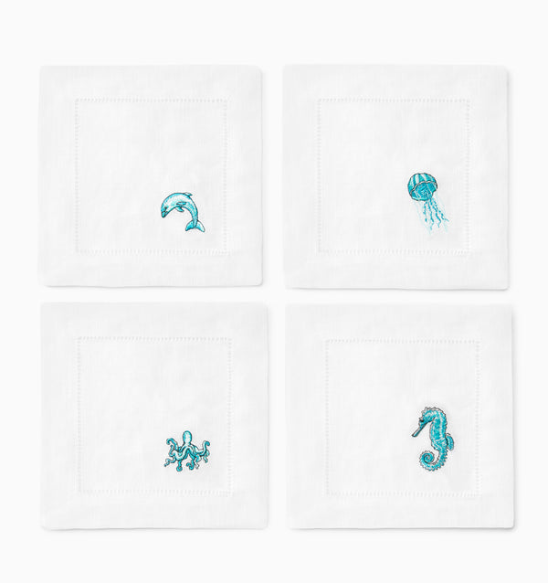 Sferra Amalfi Cocktail Napkins SALE