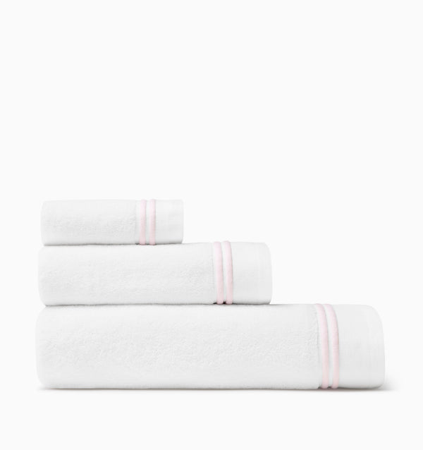 sferra Aura Nuova White & Pink Bundle (Save 10%) BATH