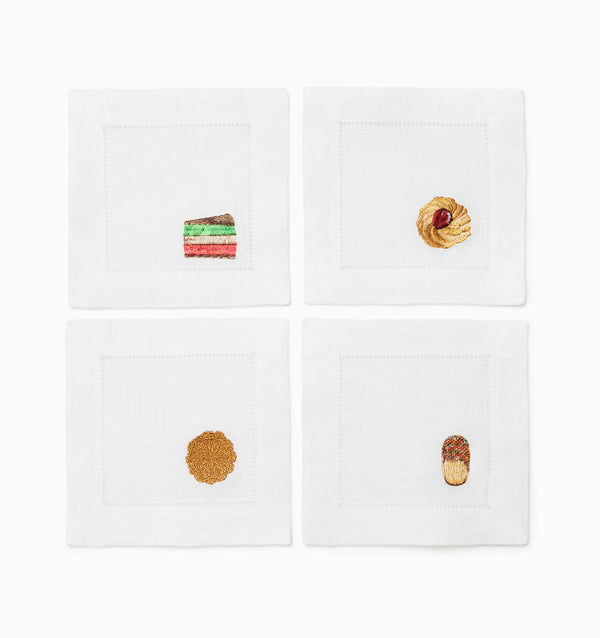 Sferra Biscotto Cocktail Napkins TABLE