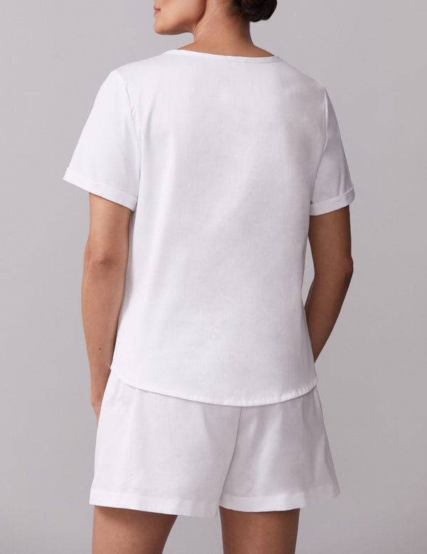 Sferra Caricia Short Sleeve Top LOUNGEWEAR
