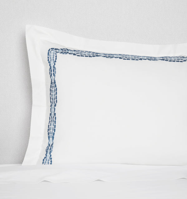Sferra Cobblestones Embroidered Sham BEDDING