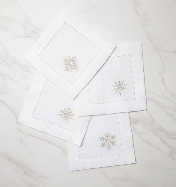sferra Fiocco Cocktail Napkins TABLE