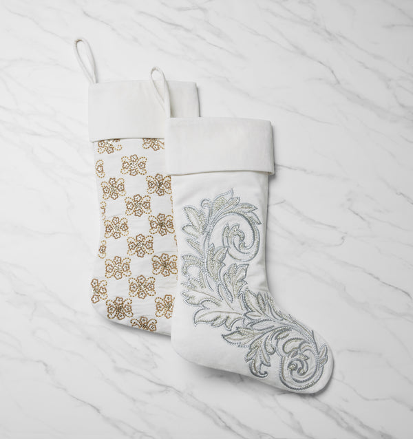 Sferra Frosty Stocking GIFTS U0026 DÉCOR