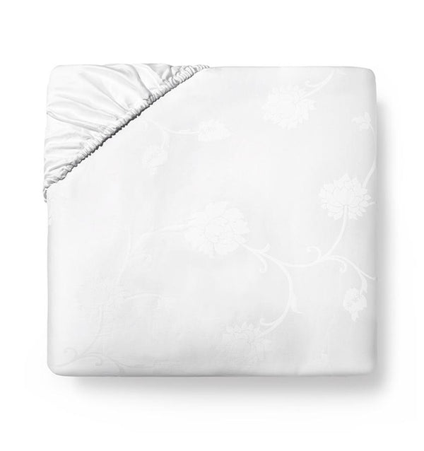 Sferra SFERRA Giza 45 Jacquard Fitted Sheet BEDDING
