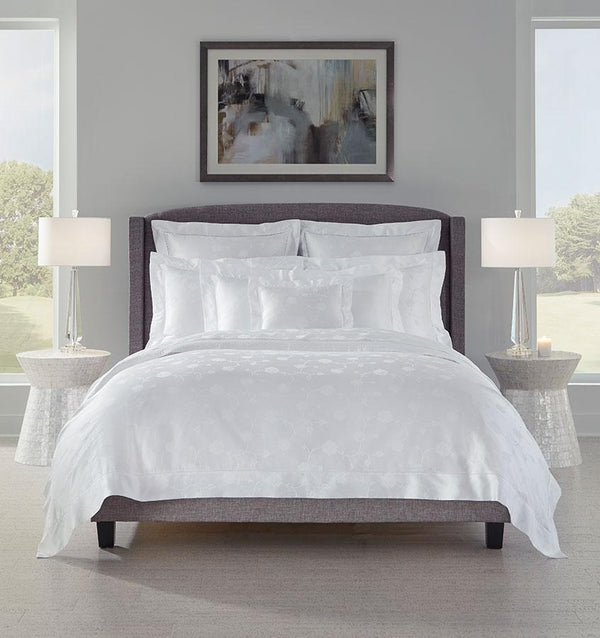 Sferra SFERRA Giza 45 Jacquard Fitted Sheet BEDDING