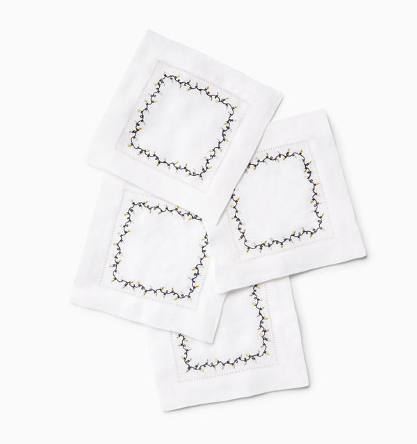 Sferra Luci Cocktail Napkins TABLE