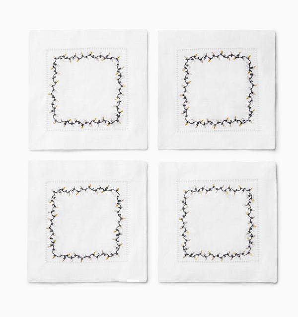 Sferra Luci Cocktail Napkins TABLE