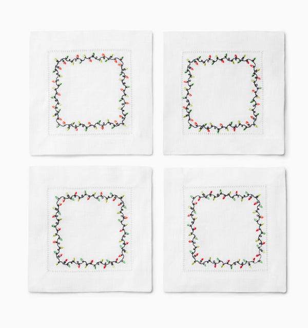 Sferra Luci Cocktail Napkins TABLE