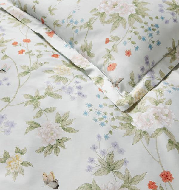 Sferra Luoyang Garden Duvet Cover BEDDING