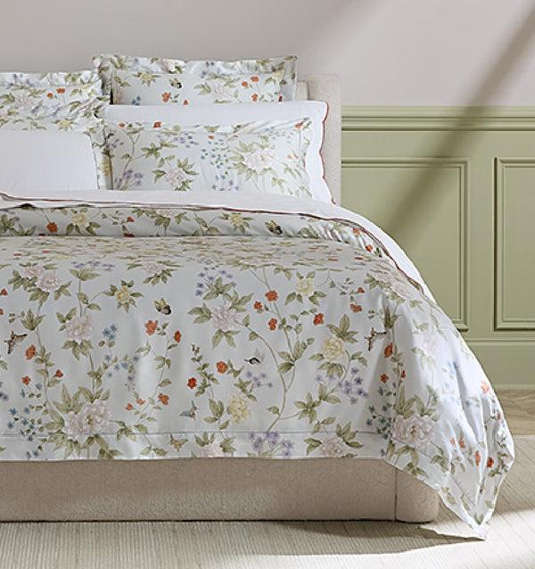 sferra Luoyang Garden Duvet Cover BEDDING