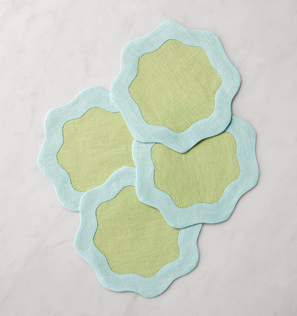 Sferra Ondulato Cocktail Napkins TABLE