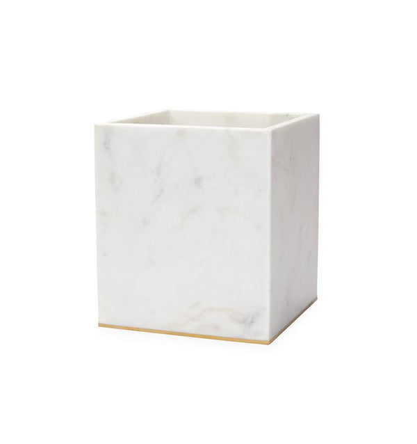 Sferra Pietra Marble Waste Basket BATH