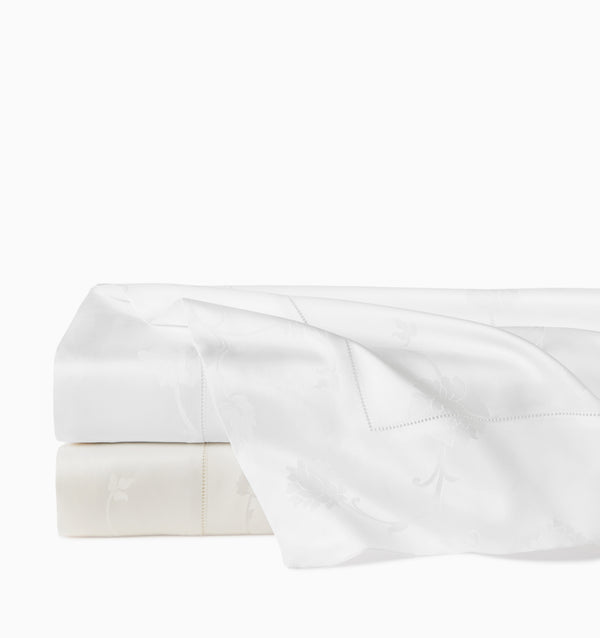 sferra SFERRA Giza 45 Jacquard Flat Sheet BEDDING
