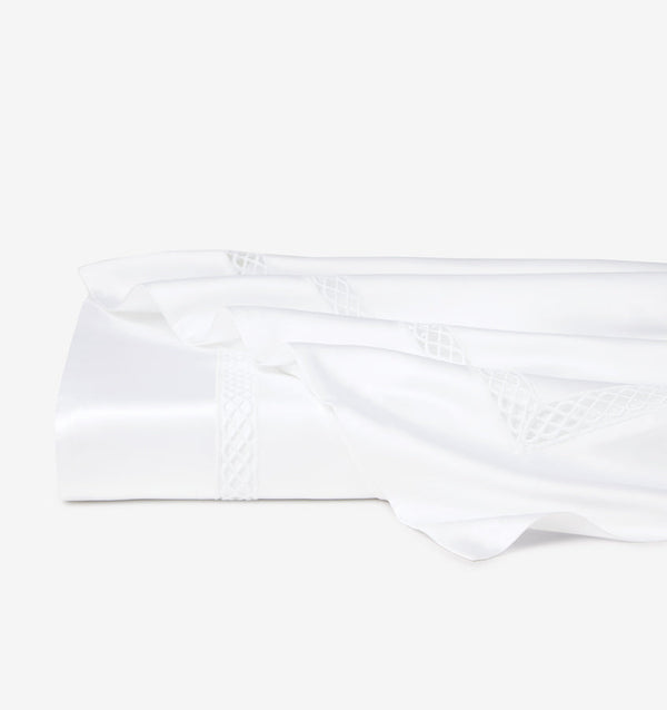 sferra SFERRA Giza 45 Ornato Flat Sheet Bedding