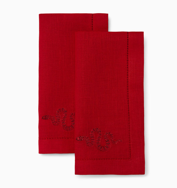 Sferra Snake Dinner Napkins SALE