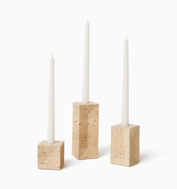 Sferra Travertino Candle Holders GIFTS U0026 DÉCOR