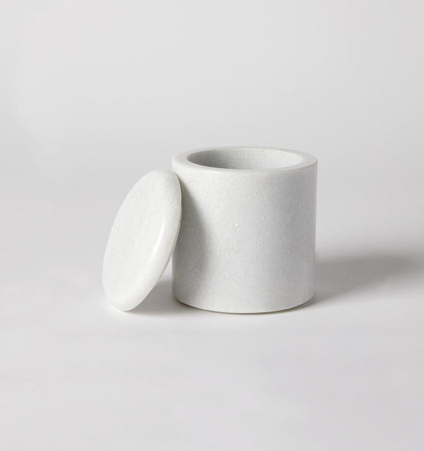 sferra Velina Marble Storage Jar BATH