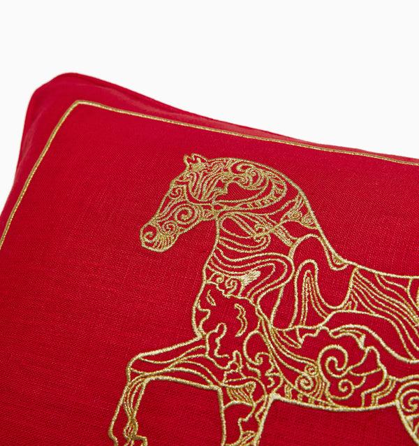 Sferra Year Of The Horse Decorative Pillow GIFTS U0026 DÉCOR