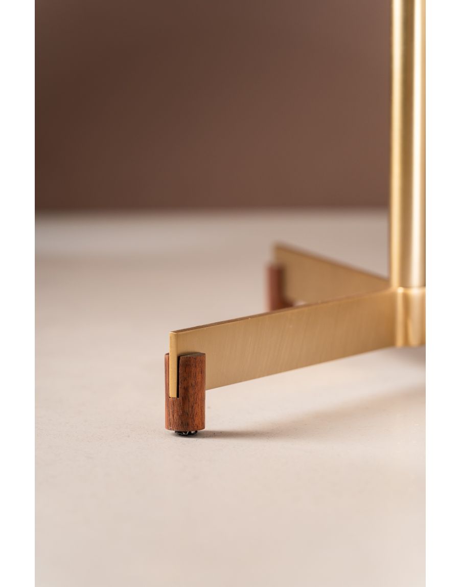 Sg Home AccentEdge Side Table - Natural White