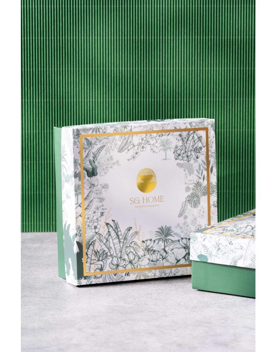 Sg Home Antique Floral Tea Light Gift Box