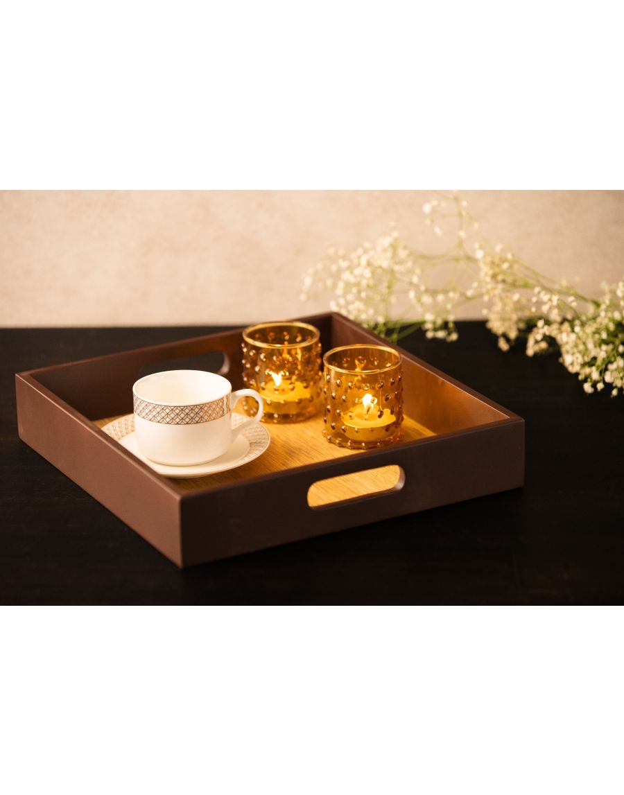 sg home Beverage Serving Wooden Tray