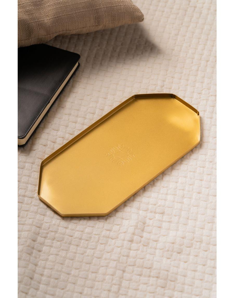 Sg Home Brass Dessert Royale Tray