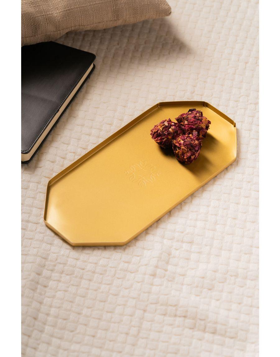 Sg Home Brass Dessert Royale Tray