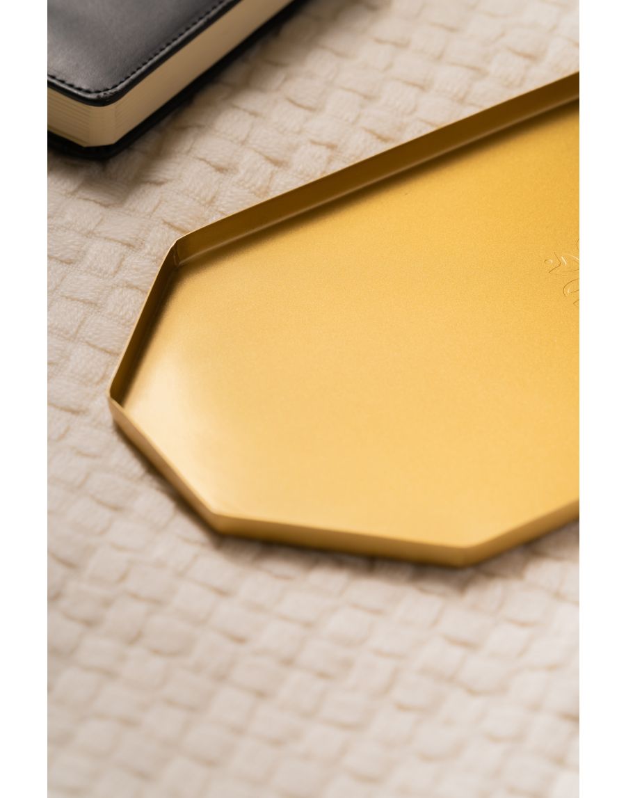 sg home Brass Dessert Royale Tray