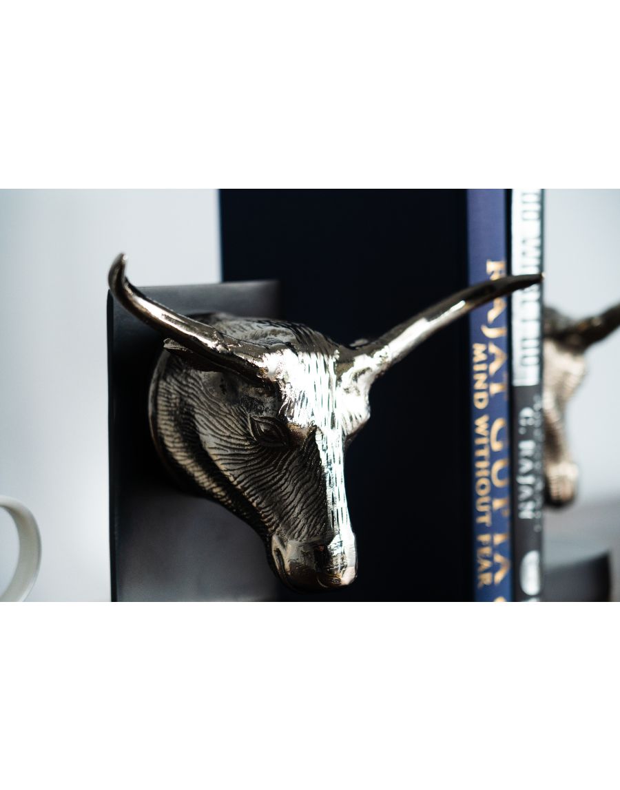 Sg Home Bull Bookend