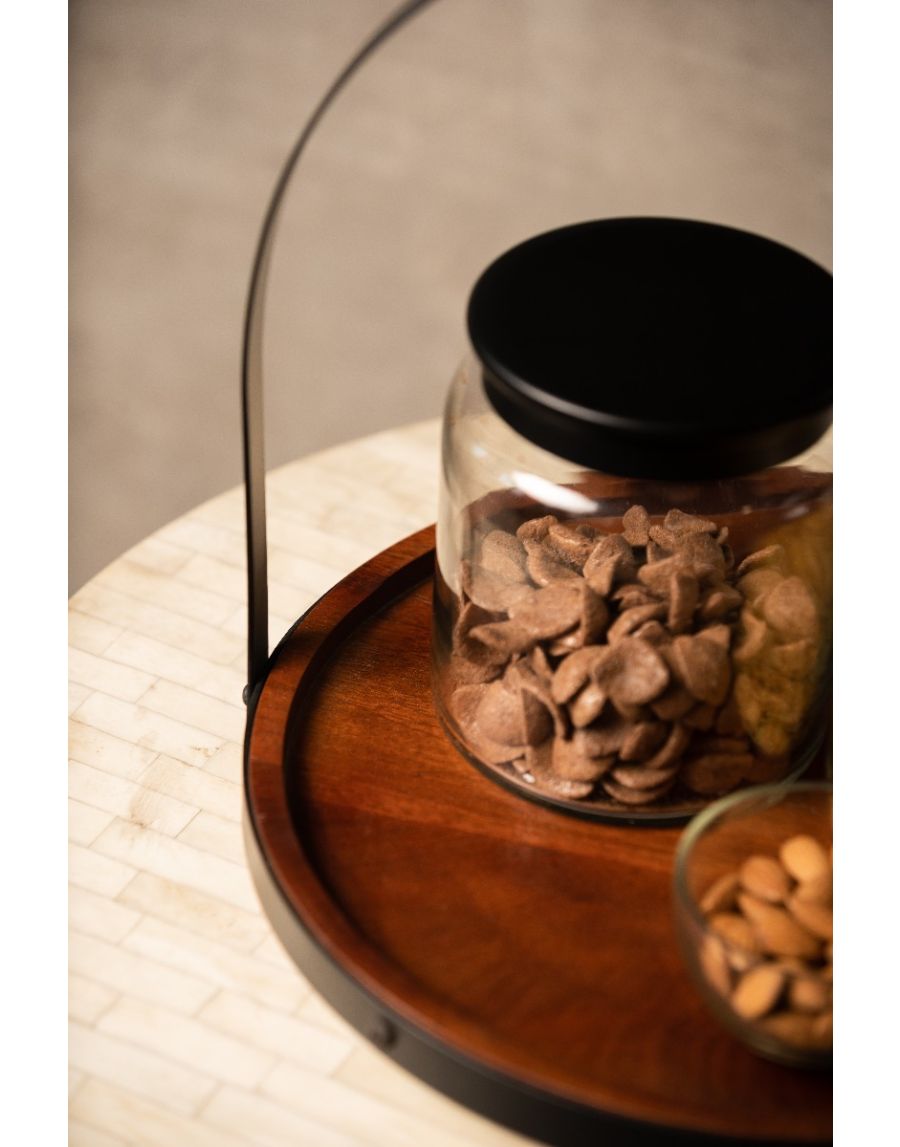 Sg Home Cafe Server With Jars And Bowl