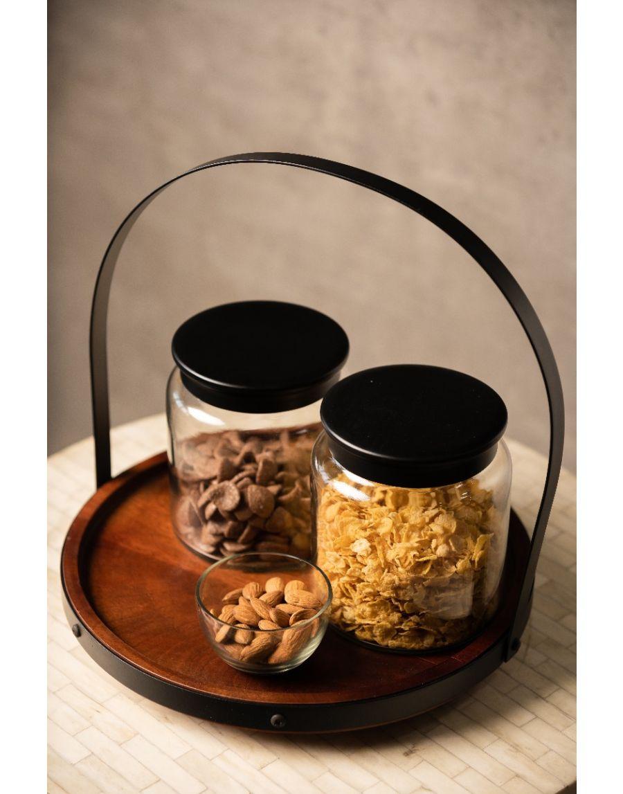 sg home Cafe Server with Jars and Bowl
