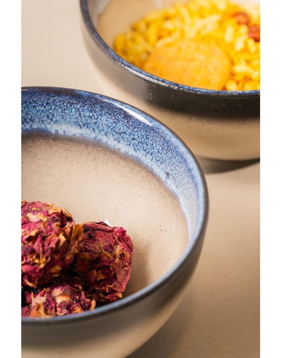 Sg Home Ceramic Cereal Bowl (Set Of 2)