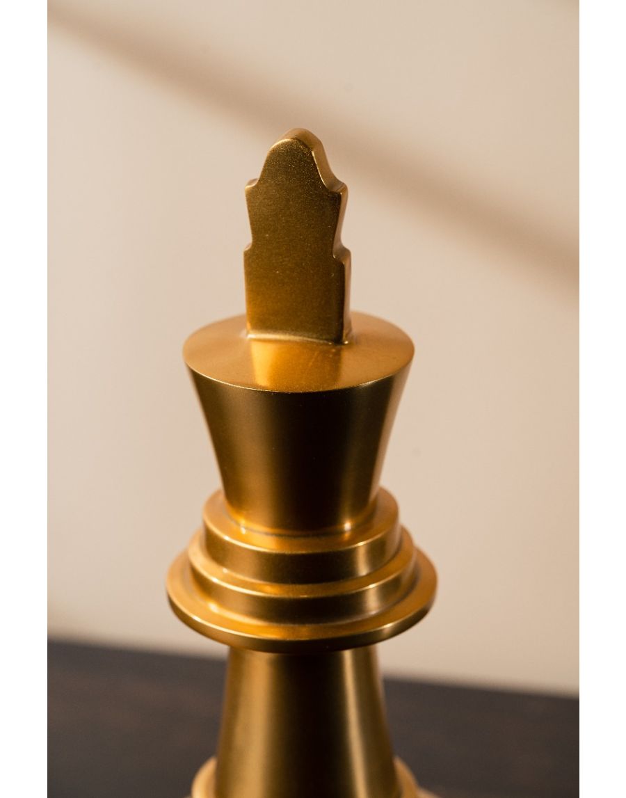 Sg Home Check Mate King Gold Accent