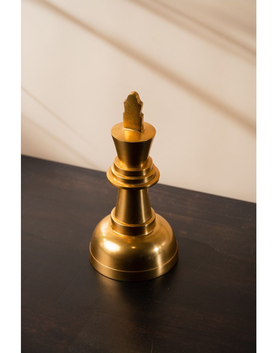Sg Home Check Mate King Gold Accent