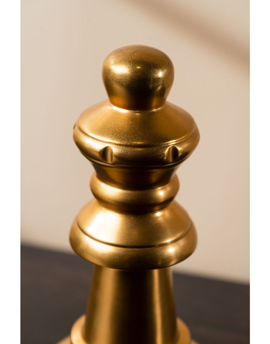 Sg Home Check Mate Queen Gold Accent