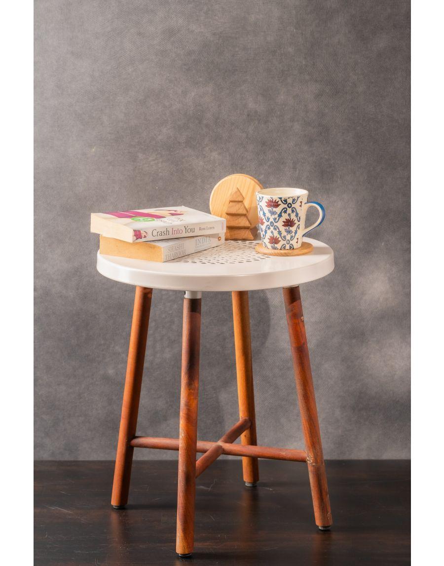 Sg Home Coffee Companion Stool Cum Side Table