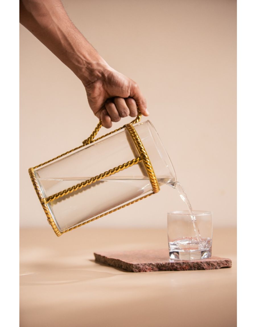 sg home Criss Cross Jug Large