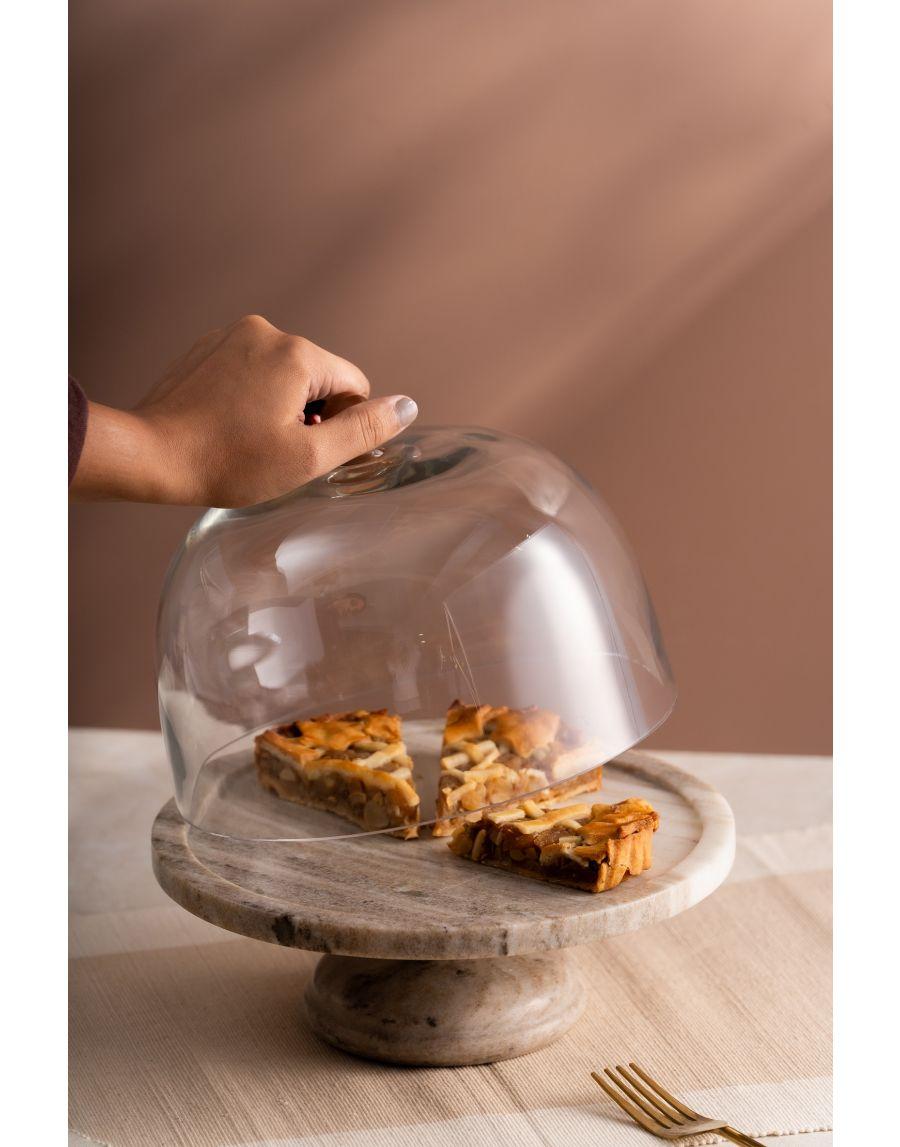 Sg Home Earthy Marble Cake Stand