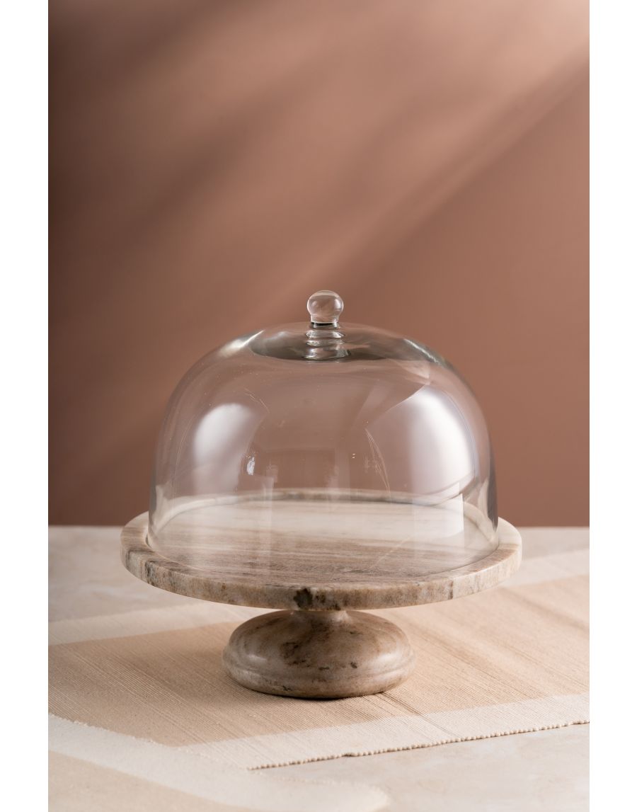 sg home Earthy Marble Cake Stand