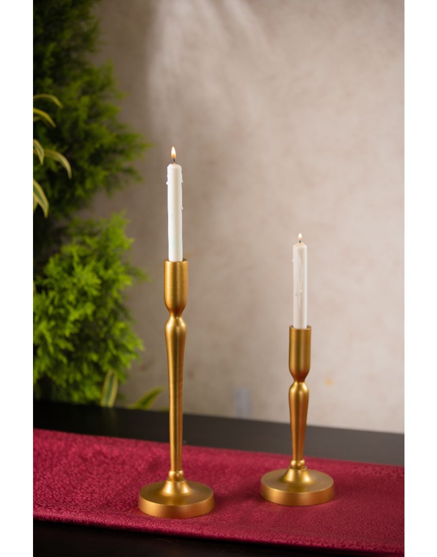 Sg Home Elegance Candle Holder (Set Of 2)